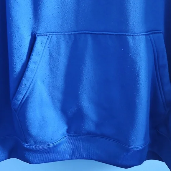 Adidas Blue and Orange Knicks Hoodie - Picture 2 of 10